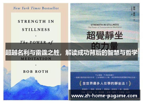 超越名利与雷霆之胜，解读成功背后的智慧与哲学